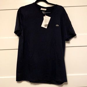 Men’s Cotton V-neck Lacoste Tshirt